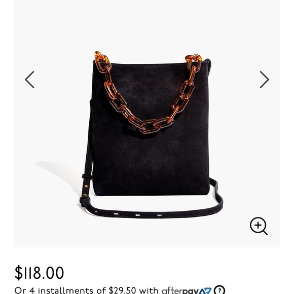 Madewell Handbags - Madewell suede crossbody bag